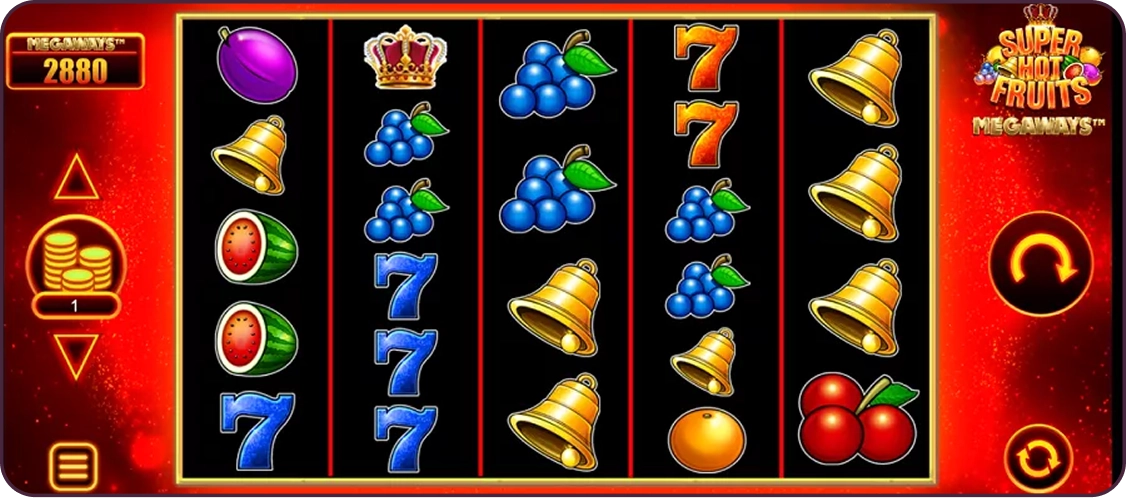 Super Hot Fruit παραδοσιακός κουλοχέρης φρούτων